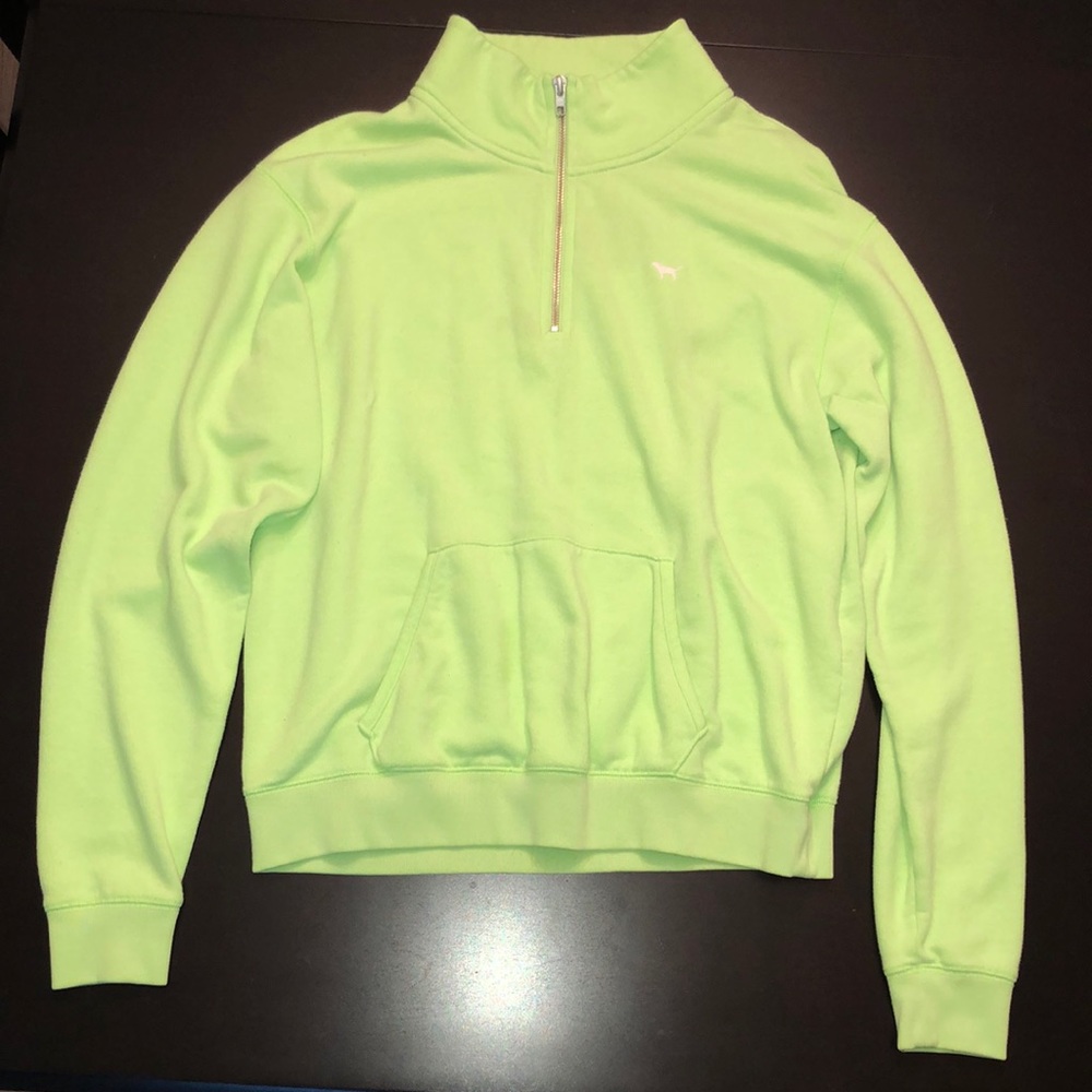 PINK Quarter zip sweatshirt